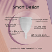Large Menstrual Cup Plus Sterilizer Cup