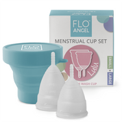 Small and Large Menstrual Cup Set
