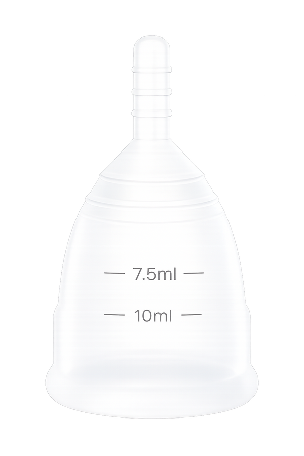 Flo Angel small menstrual cup for lighter flow and beginners