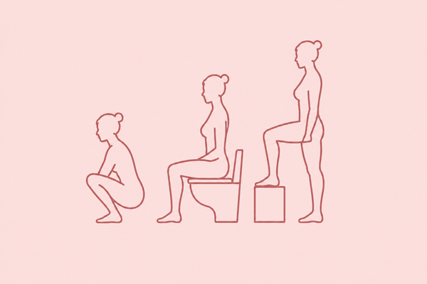 Step 2 showing how to insert a menstrual cup correctly for comfortable leak-free period care